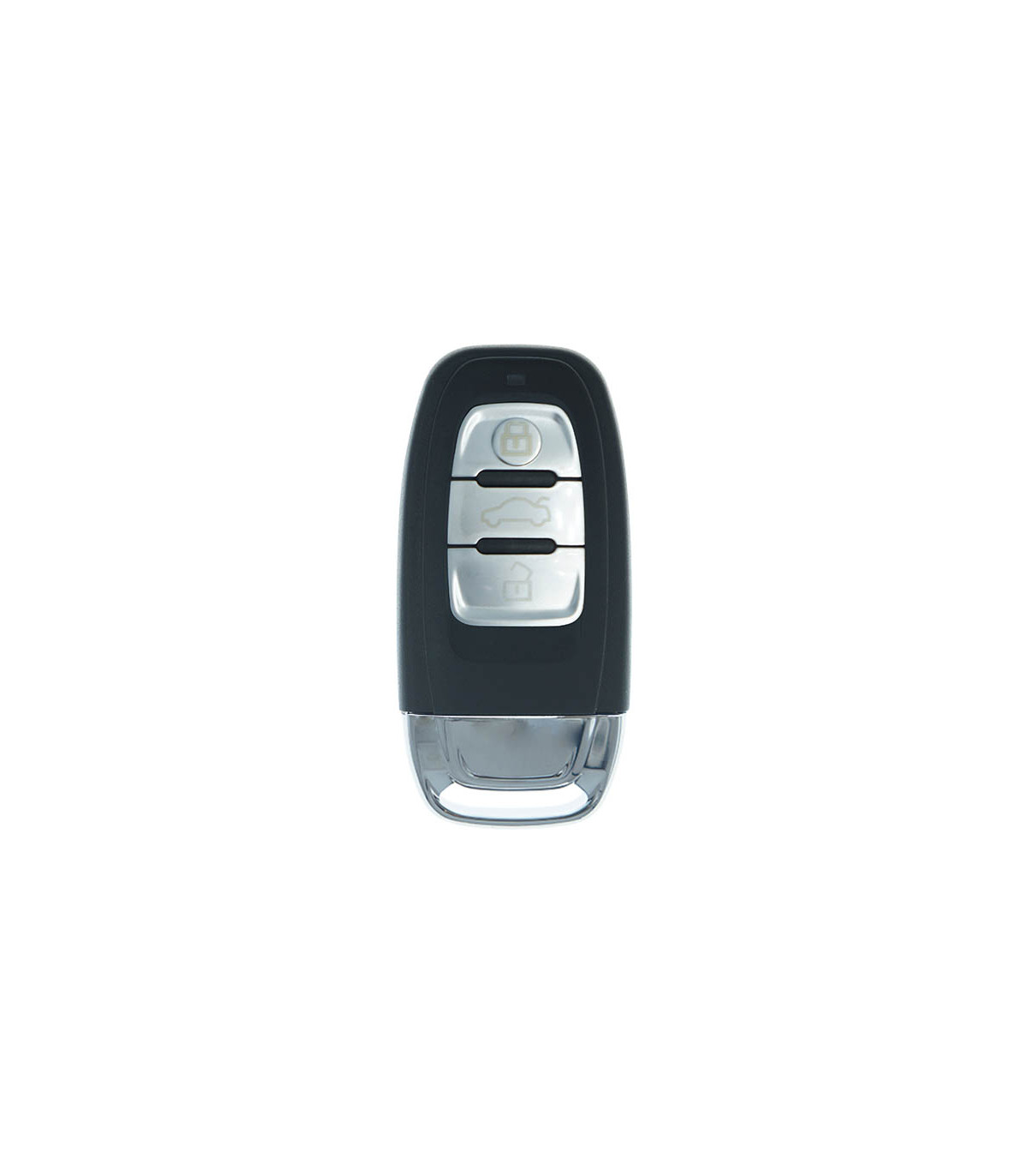 Coque Rigide Clé Télécommande NOIR métallique pour Audi A4 (B9) Housse de  Protection en Abs Thermique