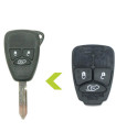 Bouton 3 touches pour Chrysler  x2 Bouton 3 touches pour Chrysler  x2