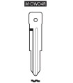 M-DWO4R, Ebauche pour clé à transpondeur profil DWO4R M-DWO4R, Ebauche pour clé à transpondeur profil DWO4R