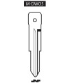 M-DWO5, Ebauche pour clé à transpondeur profil DWO5 M-DWO5, Ebauche pour clé à transpondeur profil DWO5