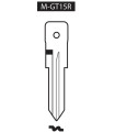 M-GT15R, Ebauche pour clé à transpondeur profil GT15R M-GT15R, Ebauche pour clé à transpondeur profil GT15R