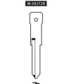 M-HU72R, Ebauche pour clé à transpondeur profil HU72R M-HU72R, Ebauche pour clé à transpondeur profil HU72R