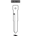 M-HU133R, Ebauche pour clé à transpondeur profil HU133R M-HU133R, Ebauche pour clé à transpondeur profil HU133R