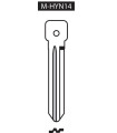 M-HYN14, Ebauche pour clé à transpondeur profil HYN14 M-HYN14, Ebauche pour clé à transpondeur profil HYN14