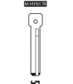 M-HYN17R, Ebauche pour clé à transpondeur profil HYN17R M-HYN17R, Ebauche pour clé à transpondeur profil HYN17R