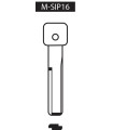 M-SIP16, Ebauche pour clé à transpondeur profil SIP16 M-SIP16, Ebauche pour clé à transpondeur profil SIP16