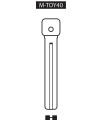 M-TOY40, Ebauche pour clé à transpondeur profil TOY40 M-TOY40, Ebauche pour clé à transpondeur profil TOY40