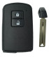 Coque compatible Toyota 2 boutons