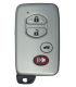 Coque compatible Toyota 4 boutons