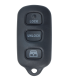 Coque compatible Toyota 4 boutons