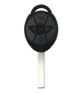 Coque De Clé De Rechange Pour Mini Cooper 2007-2014 - 3 Boutons - Sans électronique Ni Logo