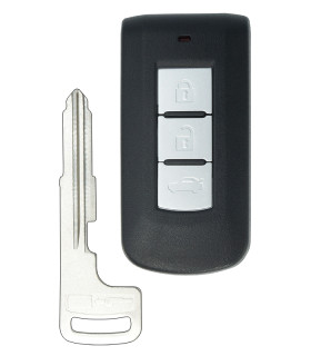 Boitier télécommande 3 boutons pour Mitsubishi ASX, Outlander Boitier télécommande 3 boutons pour Mitsubishi ASX, Outlander