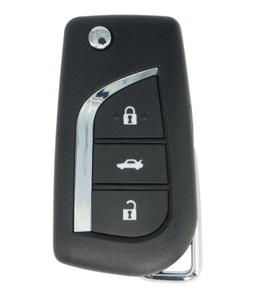 Coque compatible Toyota 3 boutons