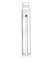 K-KIA7 - Ebauche pour télécommande Keydiy K-KIA7 - Ebauche pour télécommande Keydiy