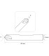 F-4004 - Fraise à chanfreiner 2 tailles en carbure monobloc pour Machines Silca et JMA