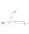 F-1573 - Fraise à rainurer 2 tailles en carbure monobloc  pour machines Keyline F-1573 - Fraise à rainurer 2 tailles en carbure monobloc  pour machines Keyline