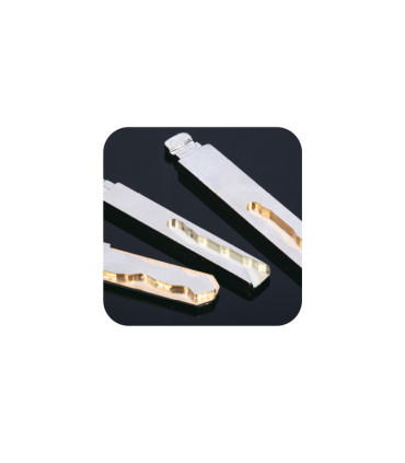 F-3829 - Fraise à rainurer 2 tailles en carbure monobloc pour machines SILCA FUTURA