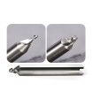 F-1452 - Fraise à rainurer 2 tailles avec chanfrein en carbure monobloc pour machines électroniques SILCA F-1452 - Fraise à rainurer 2 tailles avec chanfrein en carbure monobloc pour machines électroniques SILCA
