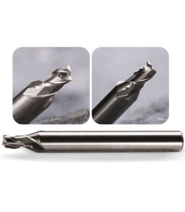 F-4040 - Fraise à rainurer 2 tailles en carbure monobloc pour machines KEYLINE