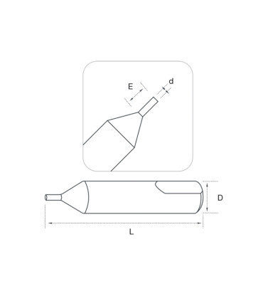 P-705 - Palpeur en carbure monobloc pour machines KEYLINE BIANCHI 994