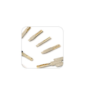 F-1463 - Fraise à rainurer 2 tailles en carbure monobloc pour machines électroniques SILCA VIPER et autres F-1463 - Fraise à rainurer 2 tailles en carbure monobloc pour machines électroniques SILCA VIPER et autres