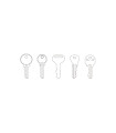 F-3616 - Fraise-scie 3 tailles en HSS M35 pour Machines SILCA F-3616 - Fraise-scie 3 tailles en HSS M35 pour Machines SILCA