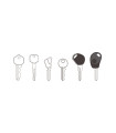 F-1080 - Fraise-scie 3 tailles en HSS M35 pour Machines JMA F-1080 - Fraise-scie 3 tailles en HSS M35 pour Machines JMA