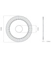 F-1105 - Fraise-scie 3 tailles en HSS M35 pour Machines SILCA F-1105 - Fraise-scie 3 tailles en HSS M35 pour Machines SILCA