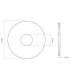 F-3460 - Fraise-scie 1 taille en carbure monobloc pour Machines SILCA