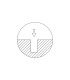 F-3460 - Fraise-scie 1 taille en carbure monobloc pour Machines SILCA