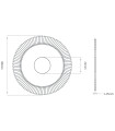 F-1015 - Fraise-scie 3 tailles en carbure monobloc pour Machines KEYLINE F-1015 - Fraise-scie 3 tailles en carbure monobloc pour Machines KEYLINE