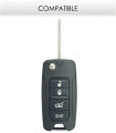 Télécommande compatible Jeep Renegade 2016-2018 Télécommande compatible Jeep Renegade 2016-2018