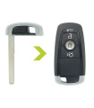 Clé de secours HU101 pour télécommande Ford TFD12 Clé de secours HU101 pour télécommande Ford TFD12