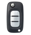 Coque de clé Renault 3 boutons pour  Clio III, Master III, Modus, Trafic III Coque de clé Renault 3 boutons pour  Clio III, Master III, Modus, Trafic III
