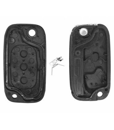 Coque de clé Renault 3 boutons pour  Clio III, Master III, Modus, Trafic III