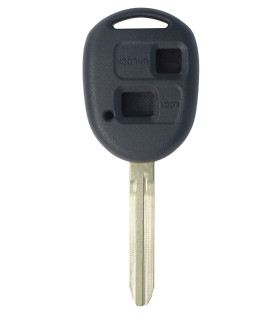 Coque clé 2 boutons Qualité supérieure pour Toyota Lame TOY43