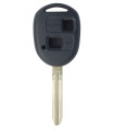 Coque clé 2 boutons Qualité supérieure pour Toyota Lame TOY43 Coque clé 2 boutons Qualité supérieure pour Toyota Lame TOY43