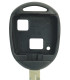 Coque clé 2 boutons Qualité supérieure pour Toyota Lame TOY43