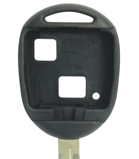 Coque clé 2 boutons Qualité supérieure pour Toyota Lame TOY43 Coque clé 2 boutons Qualité supérieure pour Toyota Lame TOY43