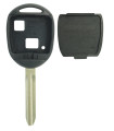 Coque clé 2 boutons Qualité supérieure pour Toyota Lame TOY43 Coque clé 2 boutons Qualité supérieure pour Toyota Lame TOY43