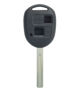 Coque clé 2 boutons Qualité supérieure pour Toyota Lame TOY40 Coque clé 2 boutons Qualité supérieure pour Toyota Lame TOY40