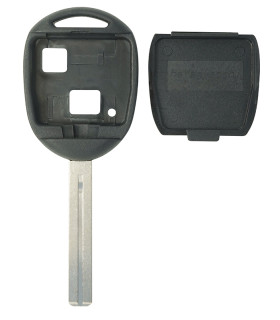 Coque clé 2 boutons Qualité supérieure pour Toyota Lame TOY40 Coque clé 2 boutons Qualité supérieure pour Toyota Lame TOY40