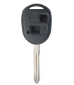 Coque clé 2 boutons Qualité supérieure pour Toyota Lame TOY47 Coque clé 2 boutons Qualité supérieure pour Toyota Lame TOY47