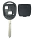 Coque clé 2 boutons Qualité supérieure pour Toyota Lame TOY47
