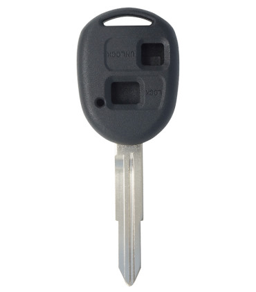 Coque clé 2 boutons Qualité supérieure pour Toyota Lame TOY41R