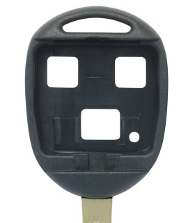 Coque clé 3 boutons Qualité supérieure pour Toyota Lame TOY40 Coque clé 3 boutons Qualité supérieure pour Toyota Lame TOY40