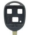 Coque clé 3 boutons Qualité supérieure pour Toyota Lame TOY40 Coque clé 3 boutons Qualité supérieure pour Toyota Lame TOY40