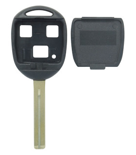 Coque clé 3 boutons Qualité supérieure pour Toyota Lame TOY40 Coque clé 3 boutons Qualité supérieure pour Toyota Lame TOY40