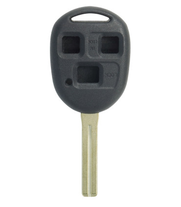 Coque clé 3 boutons Qualité supérieure pour Toyota Lame TOY48