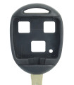 Coque clé 3 boutons Qualité supérieure pour Toyota Lame TOY48 Coque clé 3 boutons Qualité supérieure pour Toyota Lame TOY48